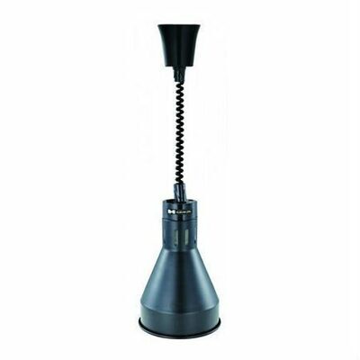 Лампа инфракрасная HURAKAN HKN-DL825 черная
